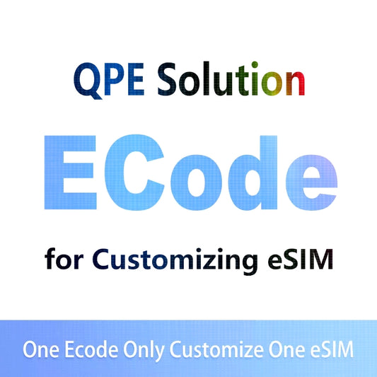Heicard Esim QPE Solution Ecode for iPhone 12 13 14 15 16 SE3 ATT/Tracfone/Tmobile Verzion Visible SPE