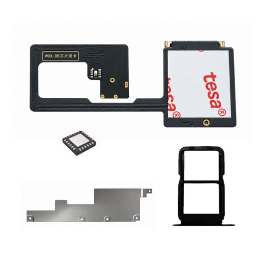 DB MEP Flex Set avec Plateau de Carte SIM Double IC pour iPhone 15pro 15promax