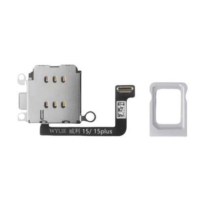 Wylie Esim to Sim Adapter Dual Sim Card Slot for iPhone 15 15plus 15pro 15promax