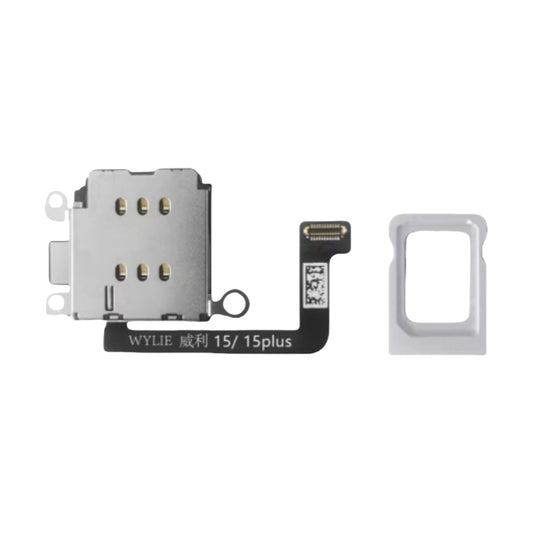 Wylie Esim to Sim Adapter Dual Sim Card Slot for iPhone 15 15plus 15pro 15promax
